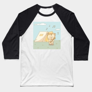 Let's go camping if the weather is nice Baseball T-Shirt